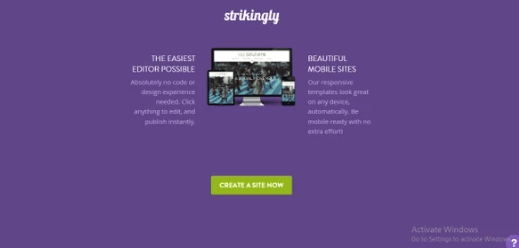 Strikingly 網站架設平台 Strikingly 網站架設平台